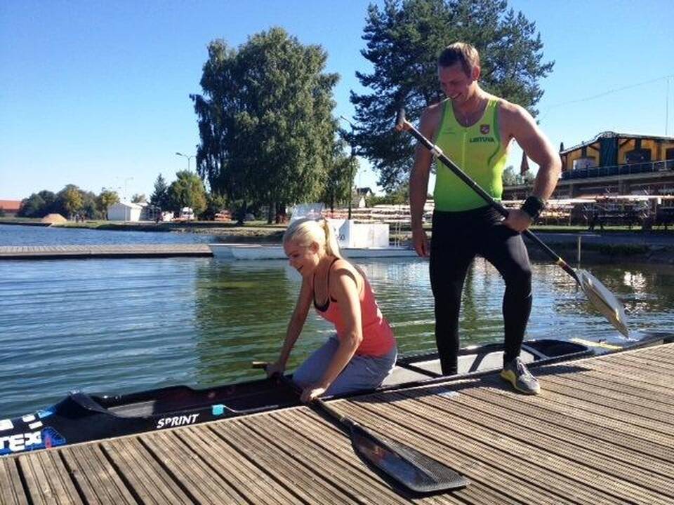 Nijolė Pareigytė ir Jevgenijus Šuklinas