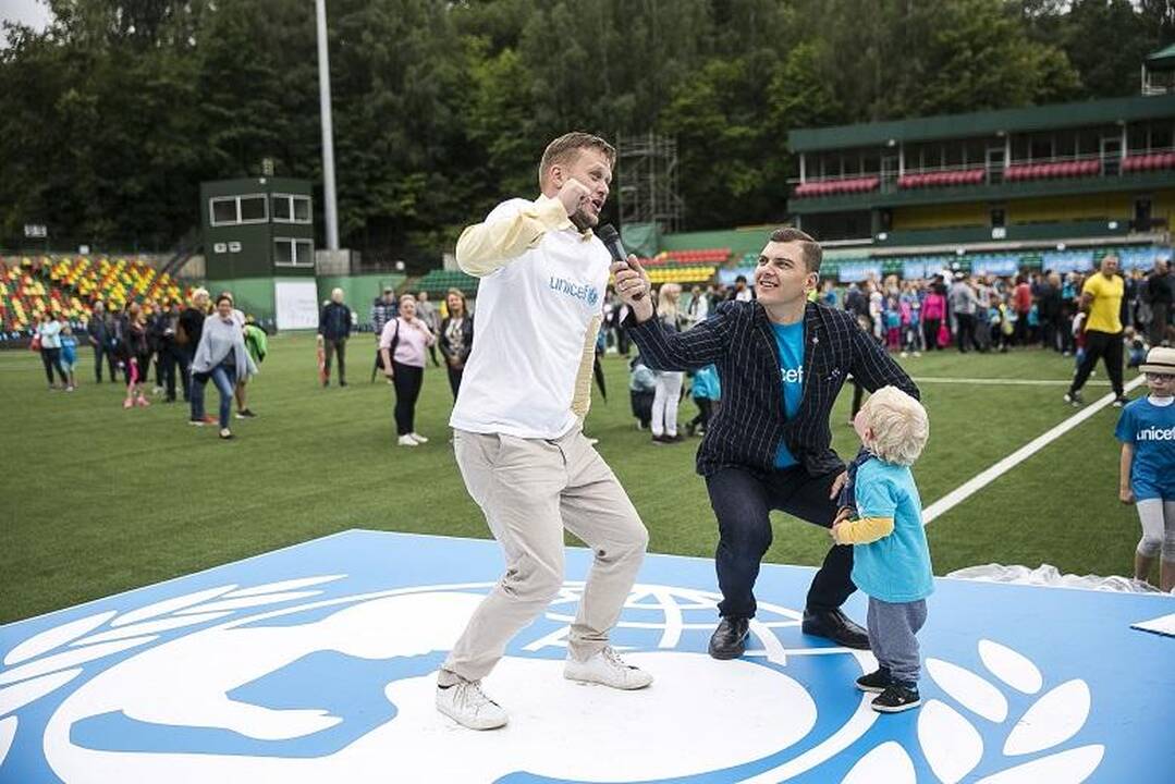 UNICEF vaikų bėgimas