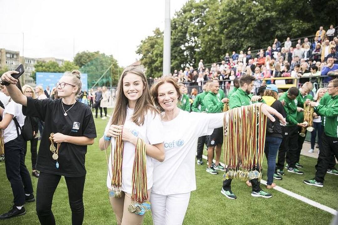 UNICEF vaikų bėgimas