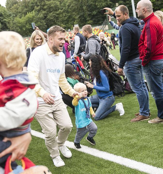 UNICEF vaikų bėgimas