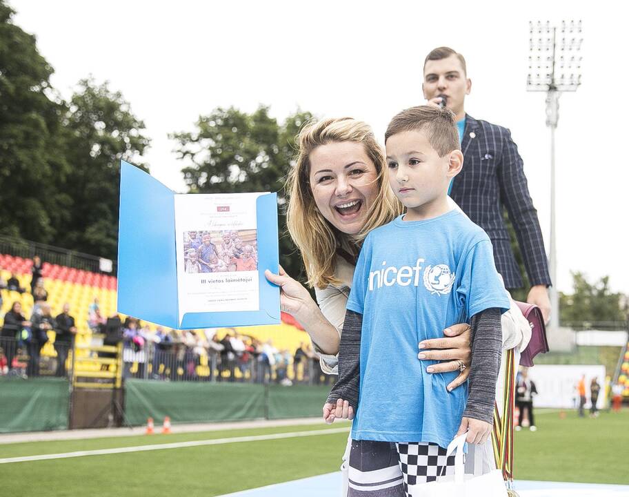 UNICEF vaikų bėgimas