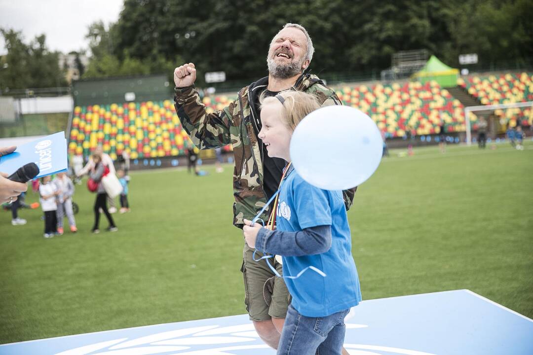 UNICEF vaikų bėgimas