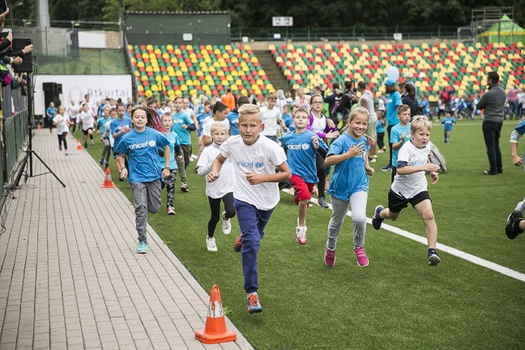 UNICEF vaikų bėgimas