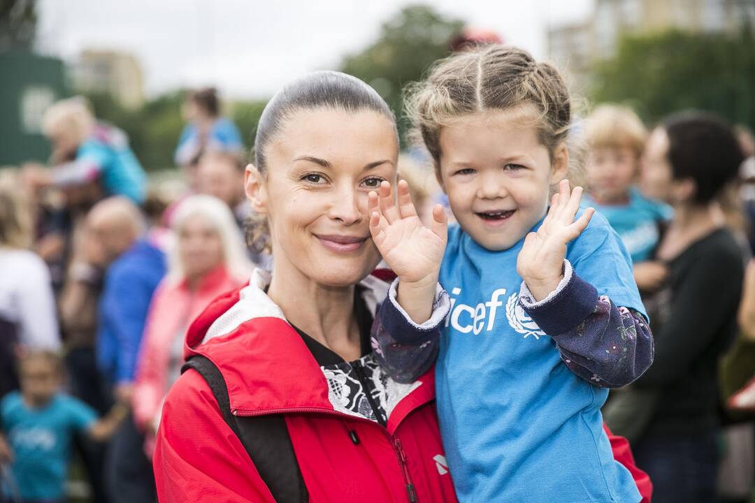 UNICEF vaikų bėgimas