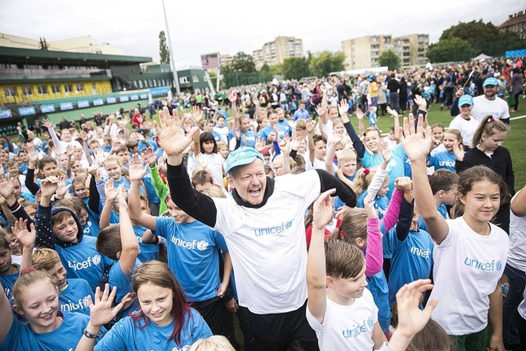 UNICEF vaikų bėgimas