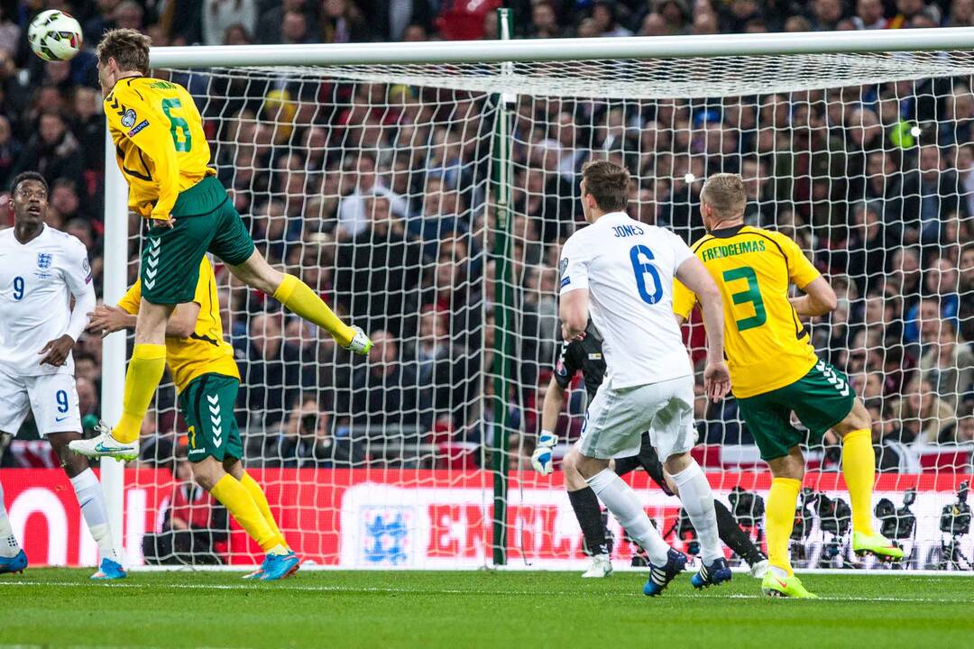 Lietuva - Anglija "Wembley" stadione