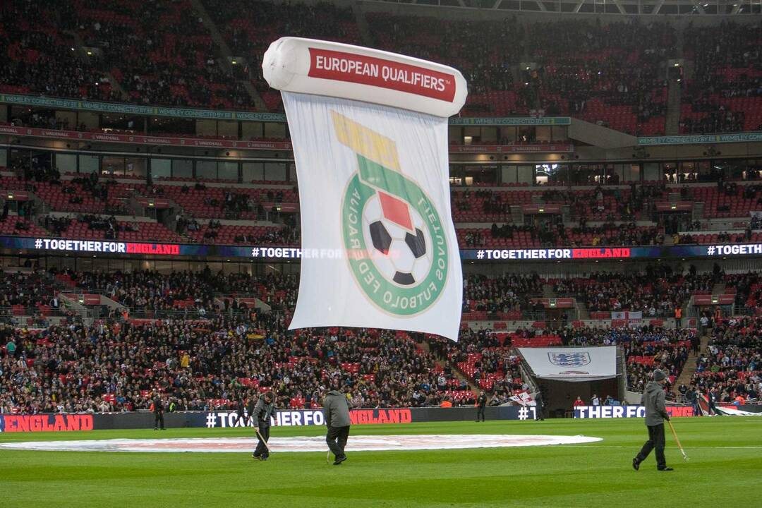 Lietuva - Anglija "Wembley" stadione