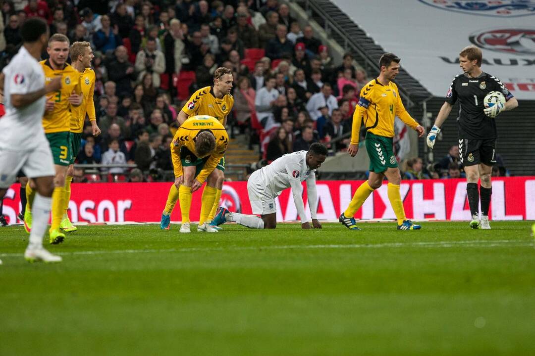 Lietuva - Anglija "Wembley" stadione