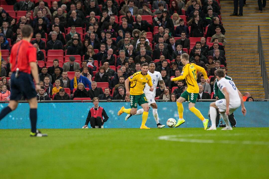 Lietuva - Anglija "Wembley" stadione