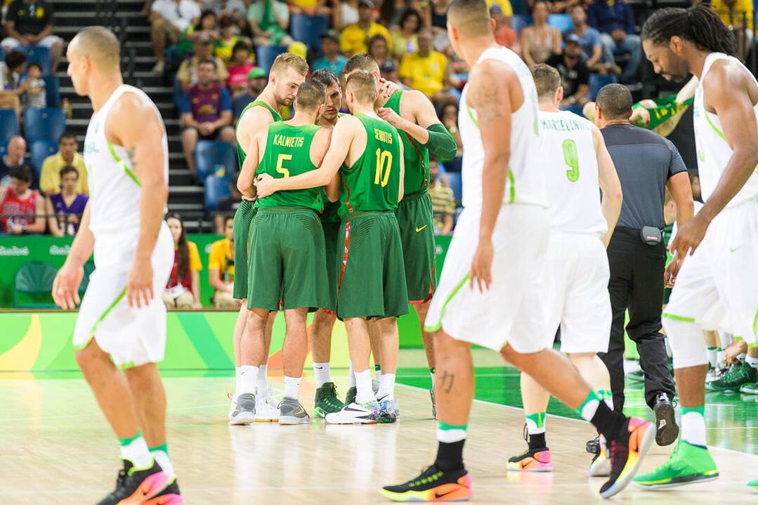 Olimpinis krepšinis: Lietuva – Brazilija
