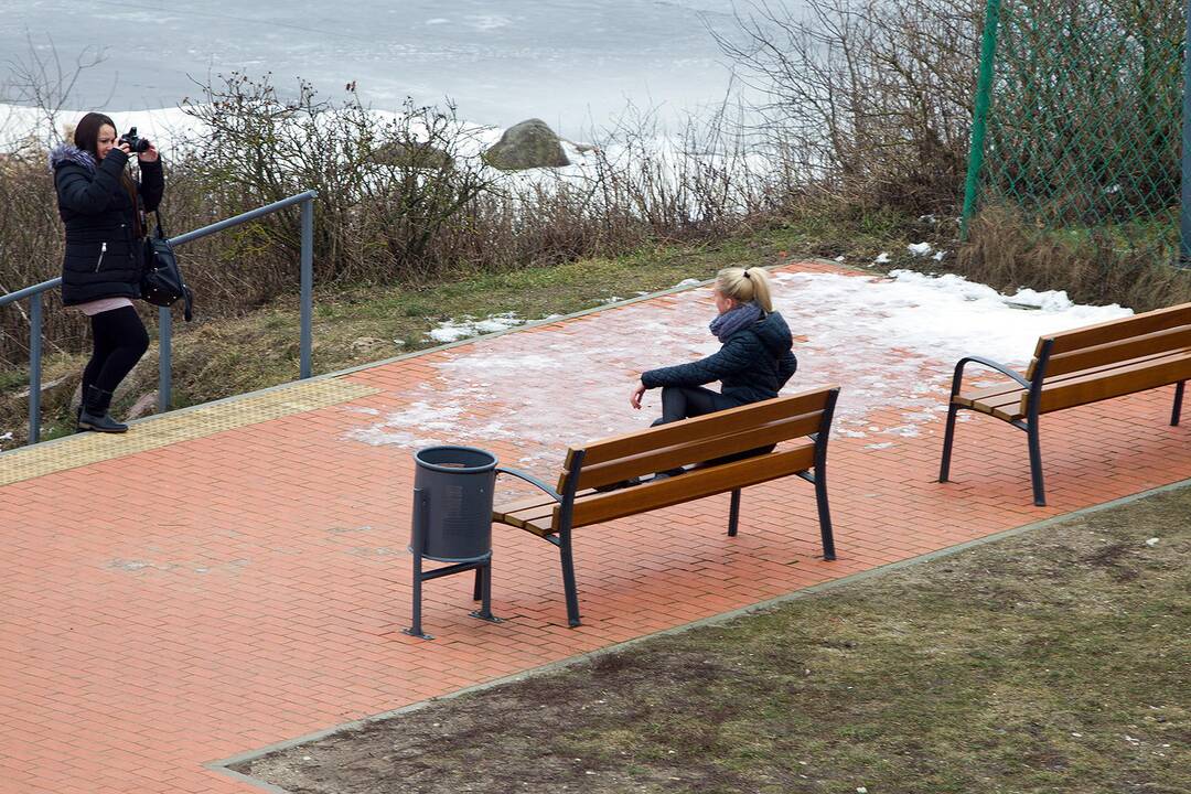 Žiemos ramybė Ventės rage