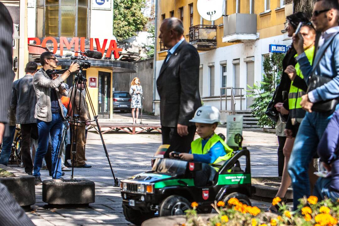 Reidas Laisvės alėjoje
