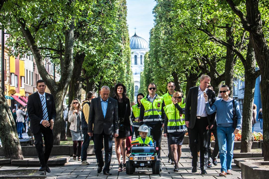 Reidas Laisvės alėjoje