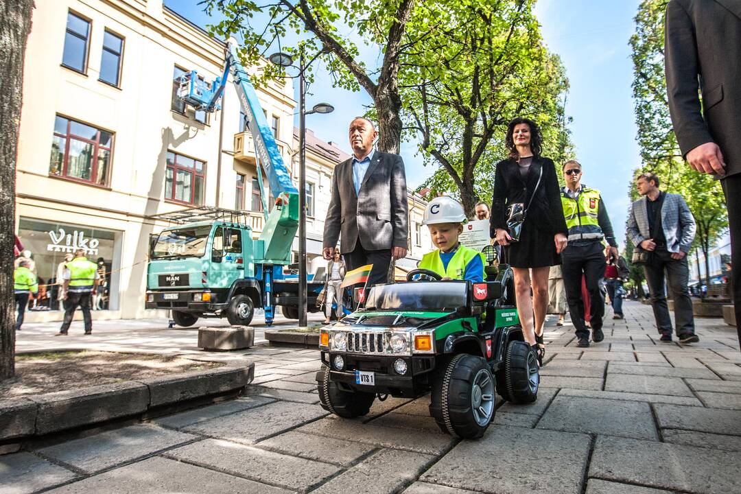 Reidas Laisvės alėjoje