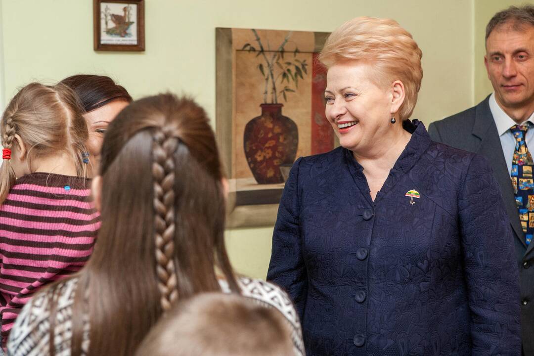 D. Grybauskaitės vizitas "Pastogėje"