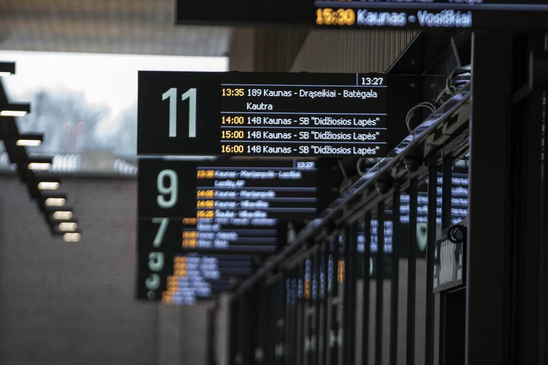 Kauno autobusų stoties atidarymas