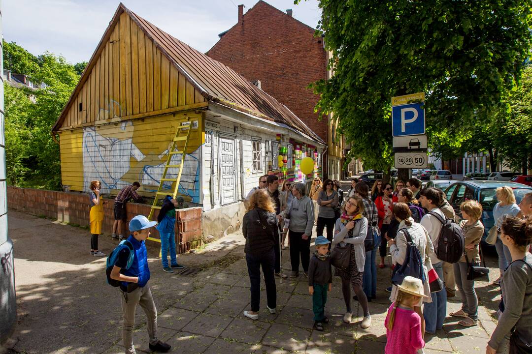V. Putvinskio gatvė švenčia