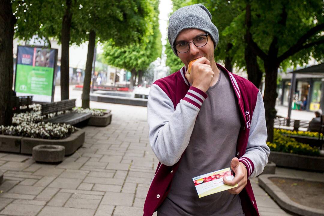 Akcija „Obuolys vietoj cigaretės“
