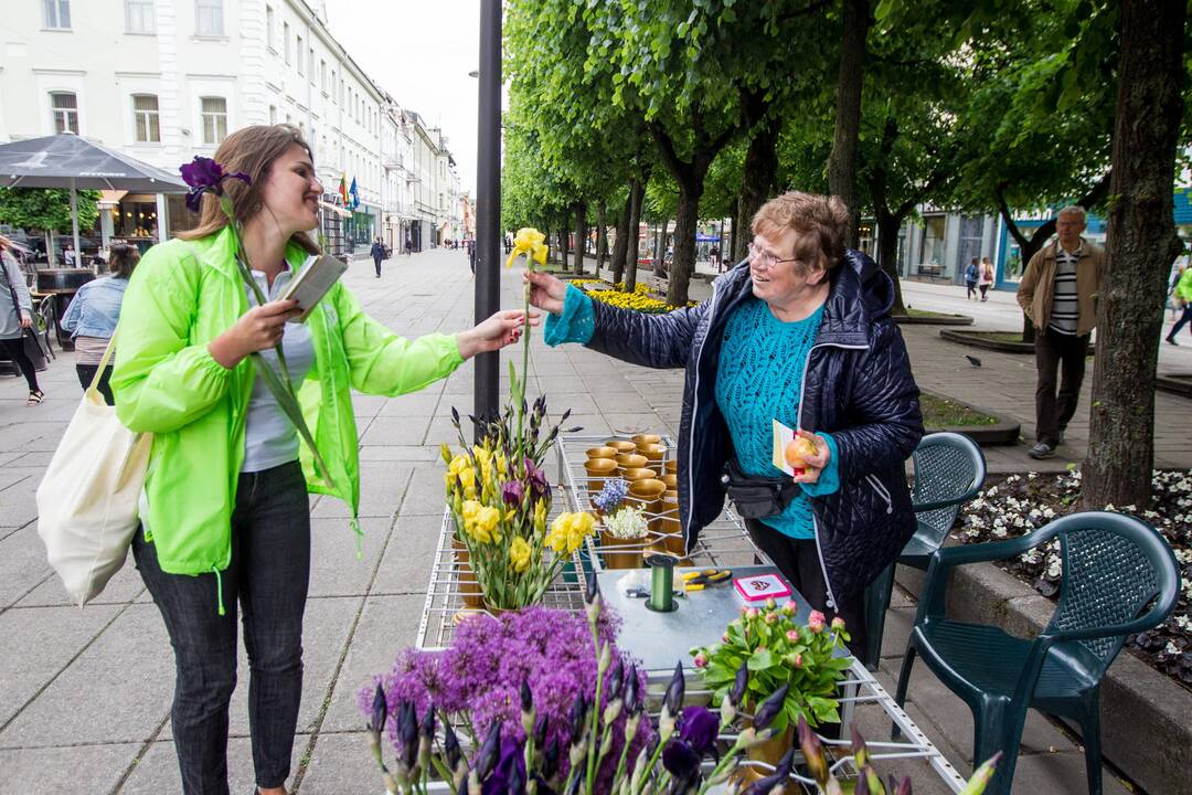 Akcija „Obuolys vietoj cigaretės“