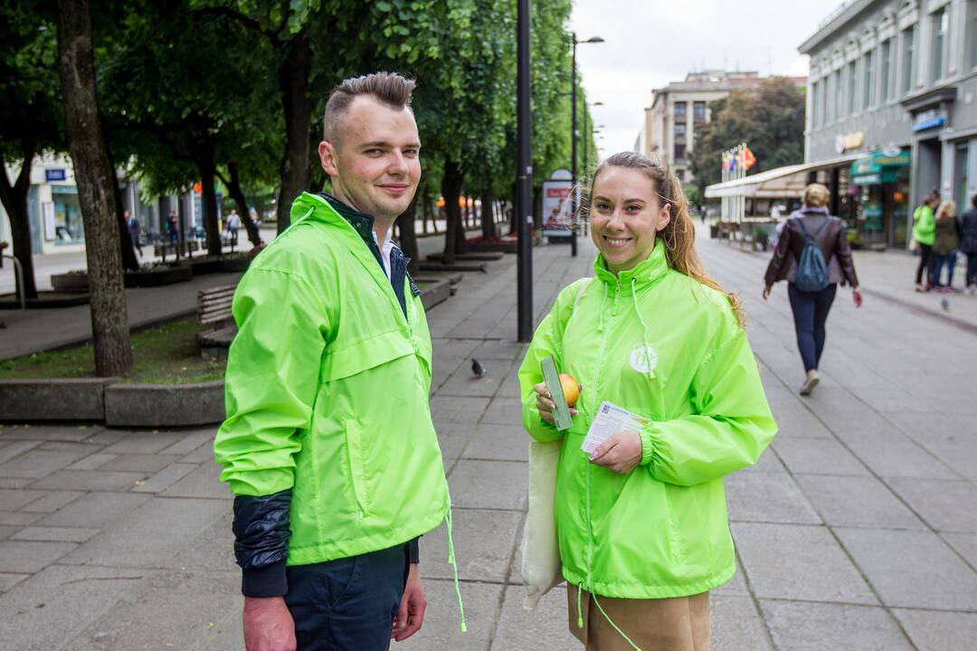 Akcija „Obuolys vietoj cigaretės“