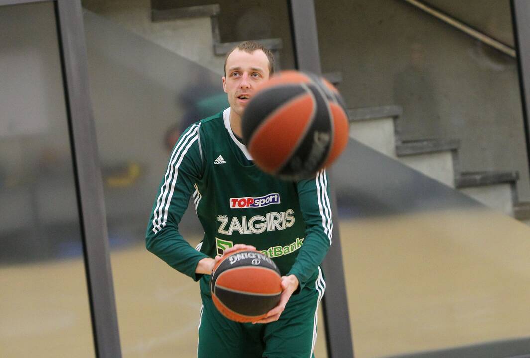 Žalgirio treniruotė 2014 01 23