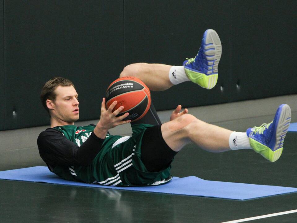 Žalgirio treniruotė 2014 01 23