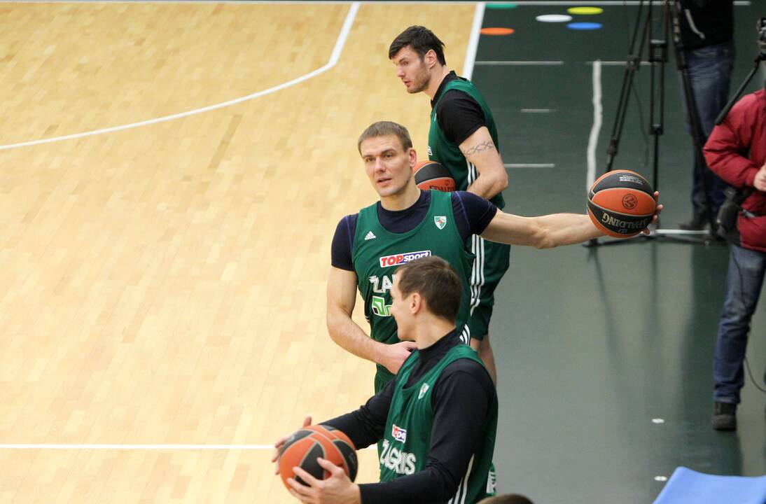 Žalgirio treniruotė 2014 01 23