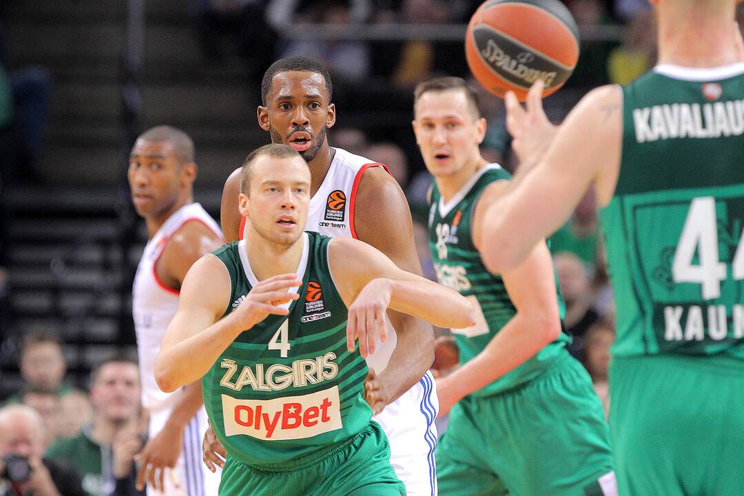 Eurolyga: „Žalgiris“ – „Anadolu“ 68:76