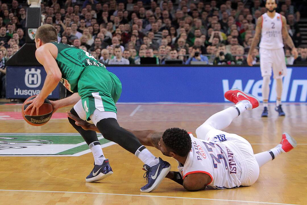 Eurolyga: „Žalgiris“ – „Anadolu“ 68:76
