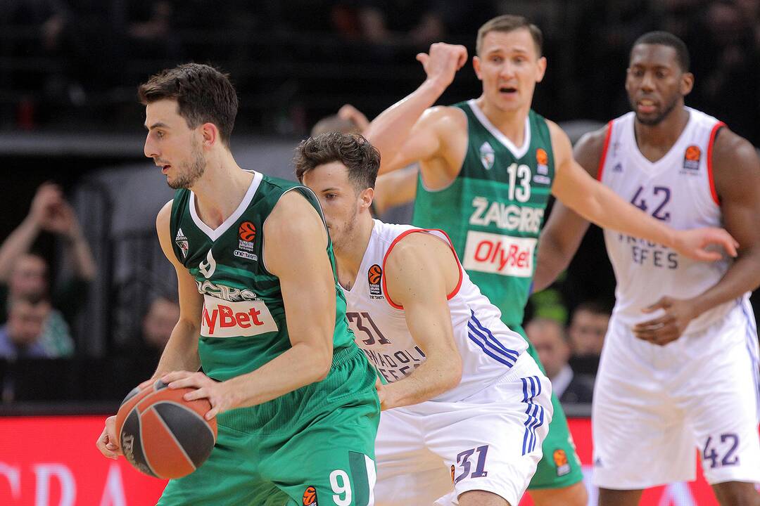 Eurolyga: „Žalgiris“ – „Anadolu“ 68:76