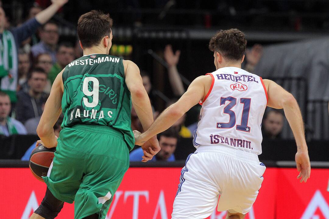 Eurolyga: „Žalgiris“ – „Anadolu“ 68:76