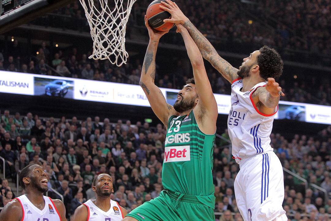 Eurolyga: „Žalgiris“ – „Anadolu“ 68:76