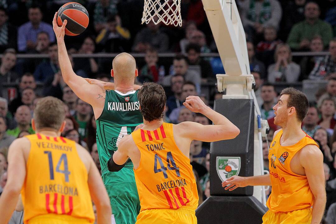 Eurolyga: „Žalgiris“ – FC „Barcelona“ 89:85