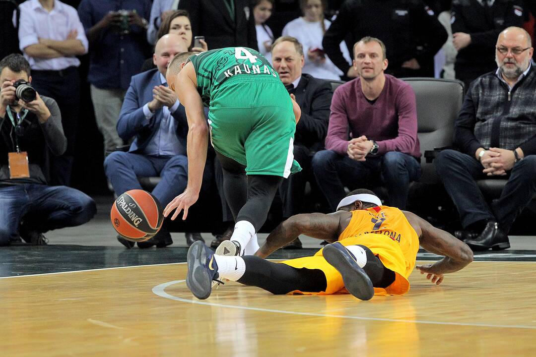 Eurolyga: „Žalgiris“ – FC „Barcelona“ 89:85