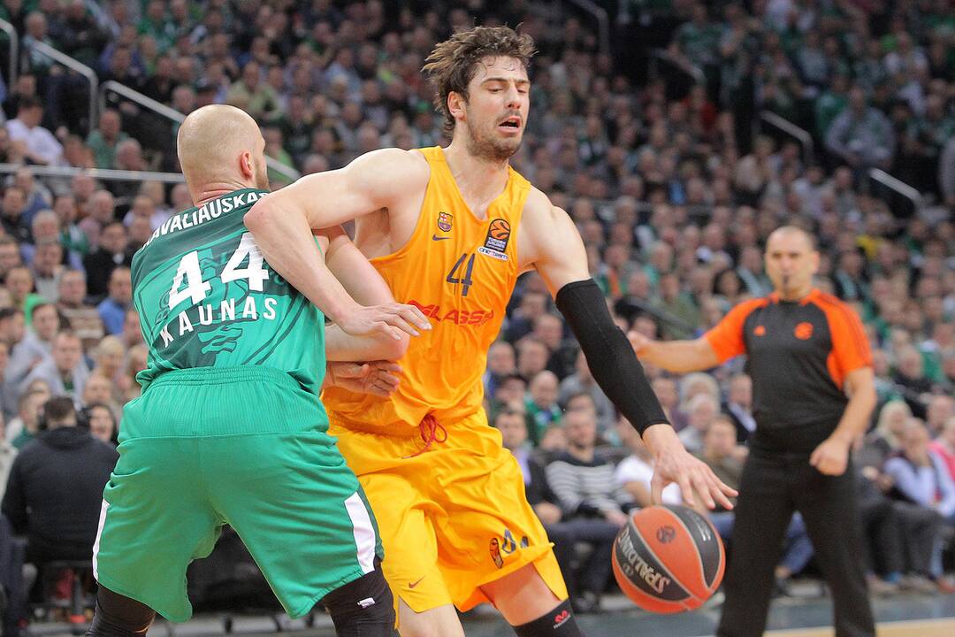 Eurolyga: „Žalgiris“ – FC „Barcelona“ 89:85