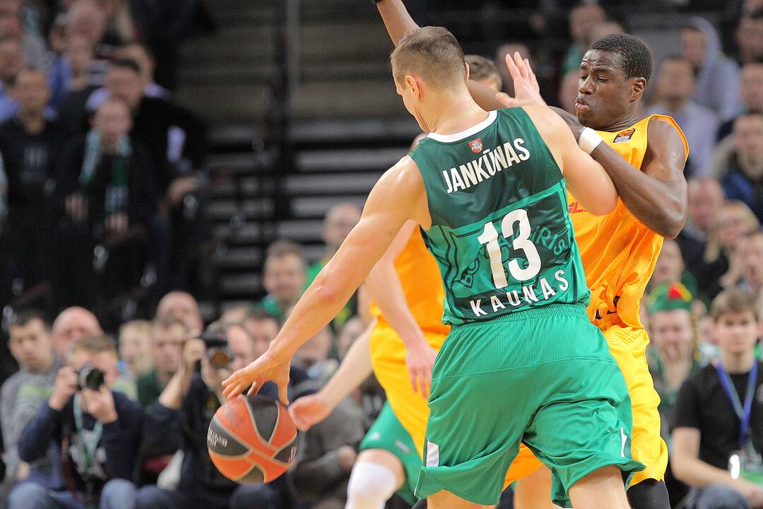 Eurolyga: „Žalgiris“ – FC „Barcelona“ 89:85