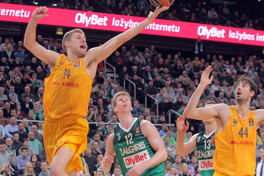 Eurolyga: „Žalgiris“ – FC „Barcelona“ 89:85