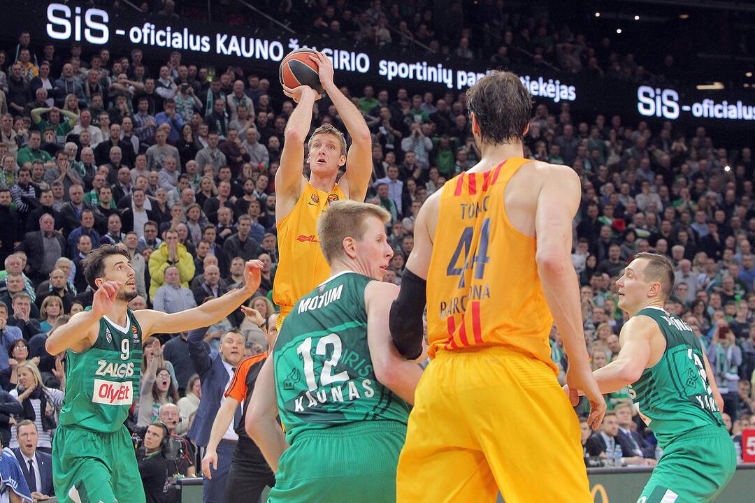 Eurolyga: „Žalgiris“ – FC „Barcelona“ 89:85
