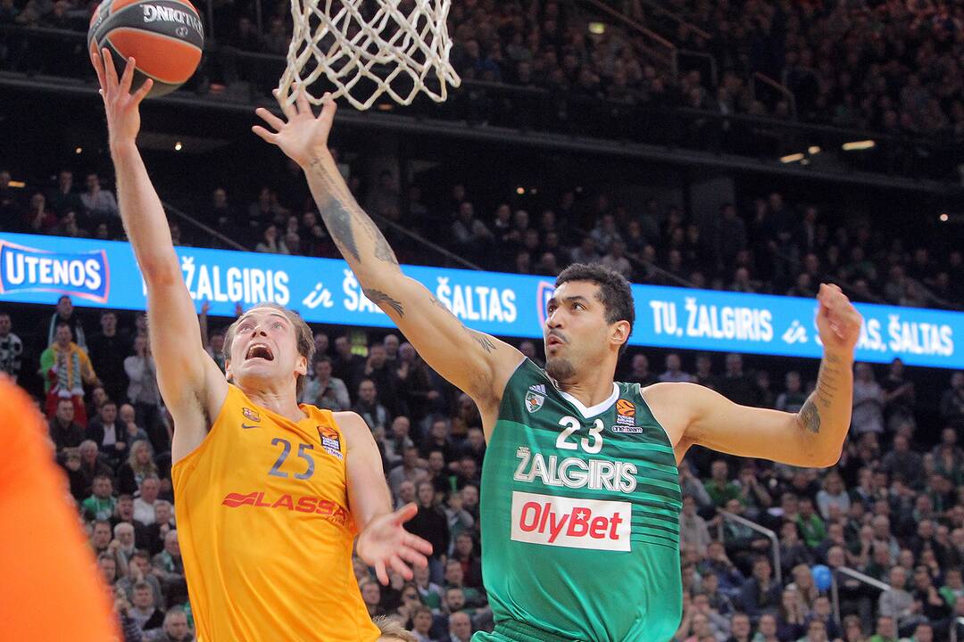 Eurolyga: „Žalgiris“ – FC „Barcelona“ 89:85
