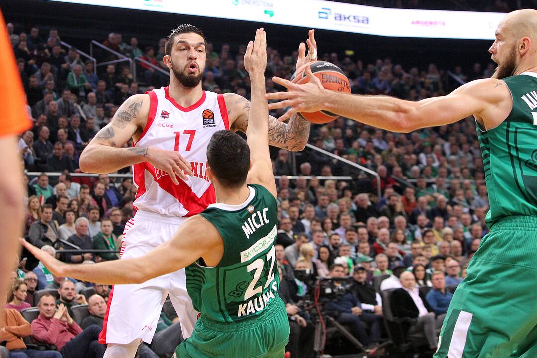 Eurolyga: „Žalgiris“ – „Baskonia“ 77:97