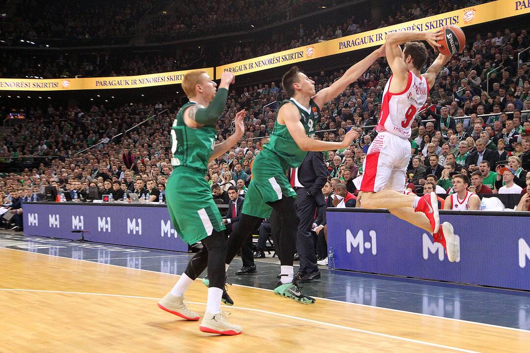 Eurolyga: „Žalgiris“ – „Baskonia“ 77:97