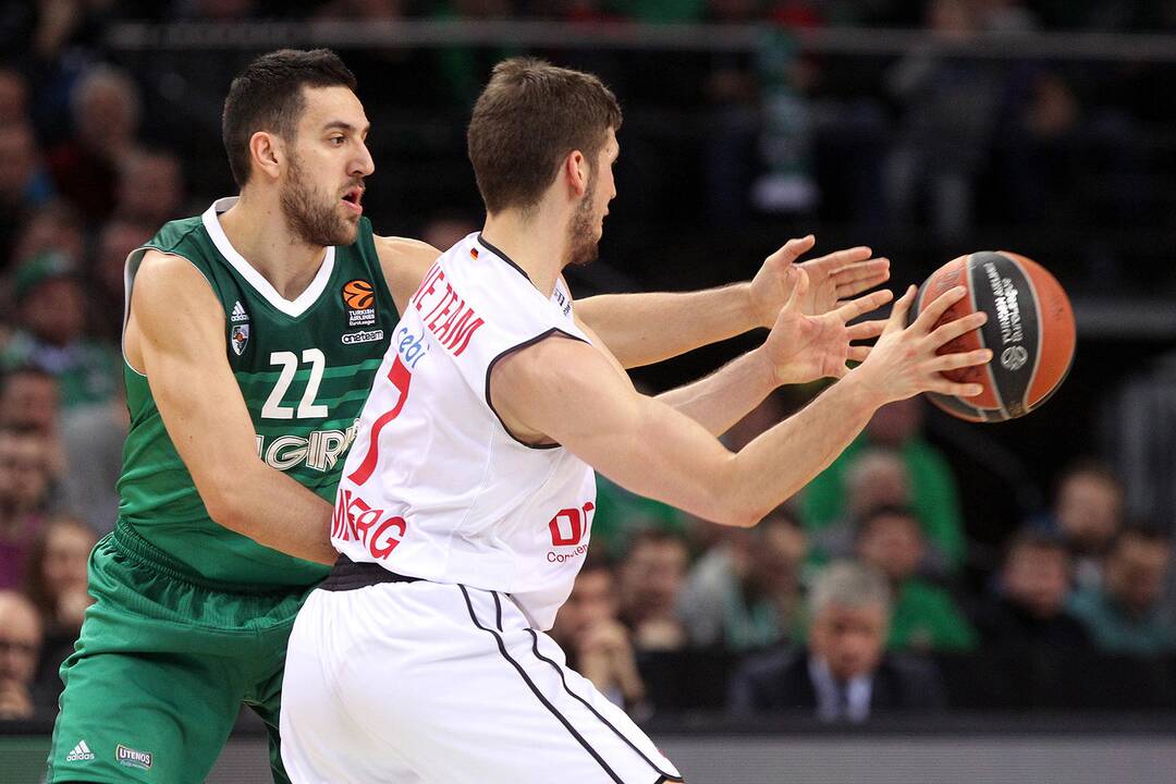 Eurolyga: „Žalgiris“ – „Brose“ 88:84