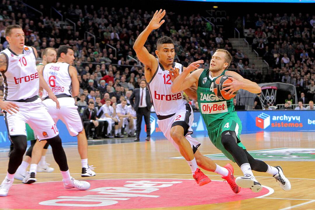 Eurolyga: „Žalgiris“ – „Brose Bamberg“ 86:72