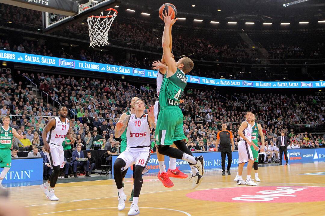 Eurolyga: „Žalgiris“ – „Brose Bamberg“ 86:72