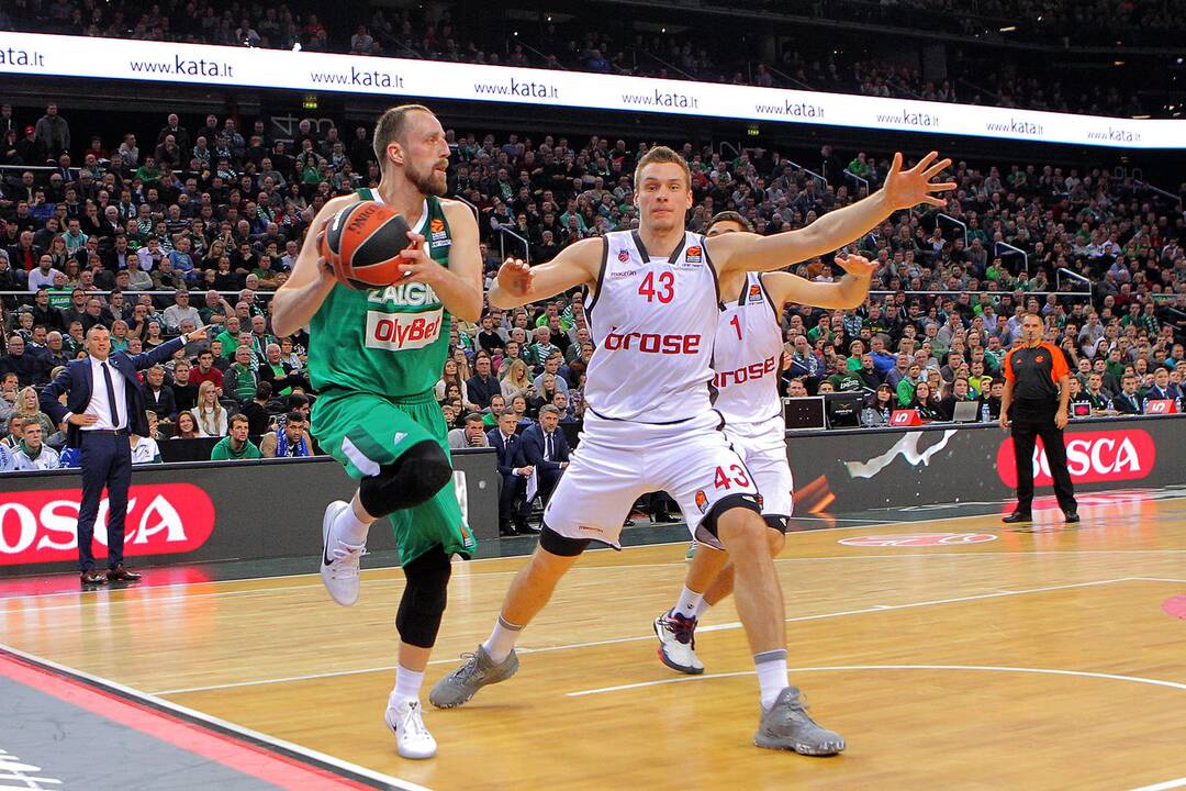 Eurolyga: „Žalgiris“ – „Brose Bamberg“ 86:72