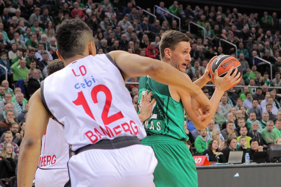Eurolyga: „Žalgiris“ – „Brose Bamberg“ 86:72