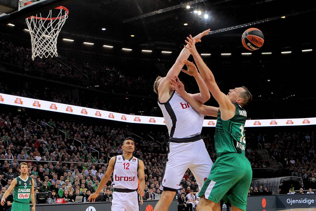 Eurolyga: „Žalgiris“ – „Brose Bamberg“ 86:72