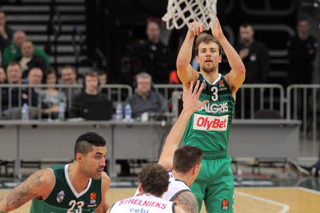 Eurolyga: „Žalgiris“ – „Brose Bamberg“ 86:72