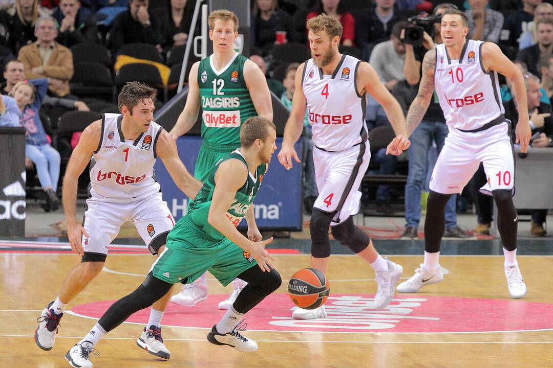 Eurolyga: „Žalgiris“ – „Brose Bamberg“ 86:72