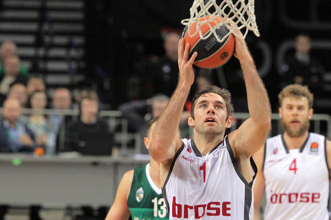 Eurolyga: „Žalgiris“ – „Brose Bamberg“ 86:72